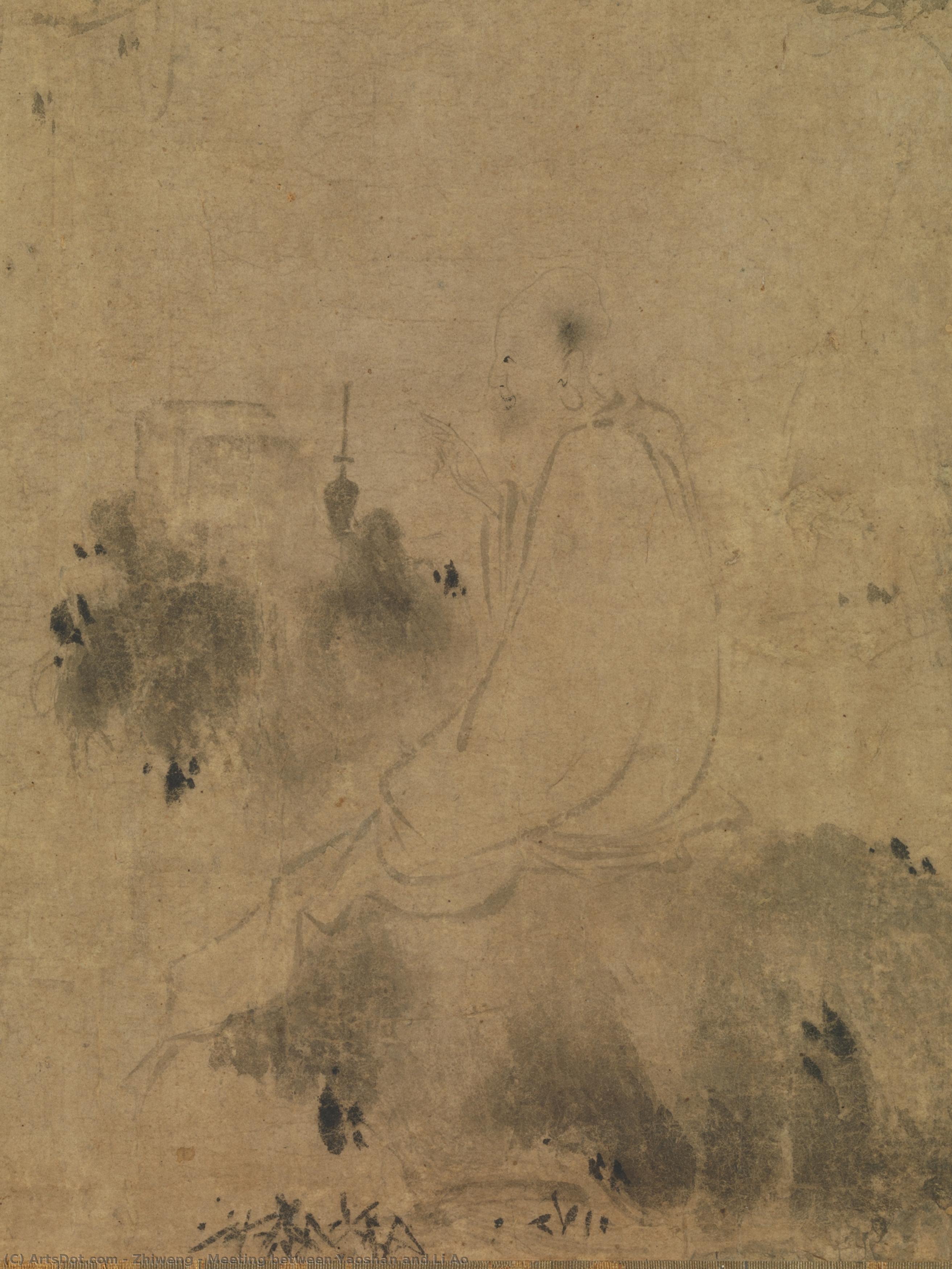 Meeting Between Yaoshan And Li Ao — Zhiweng