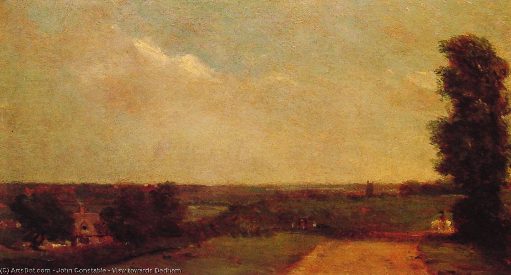 Vista Hacia Dedham — John Constable