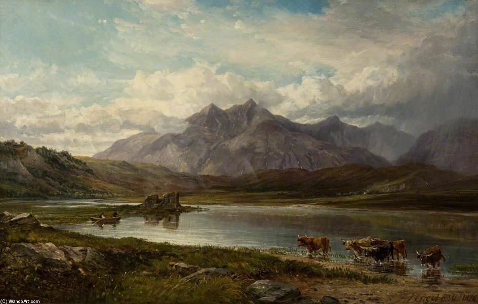 Loch Tromlee, Argyll — Arthur Perigal The Younger
