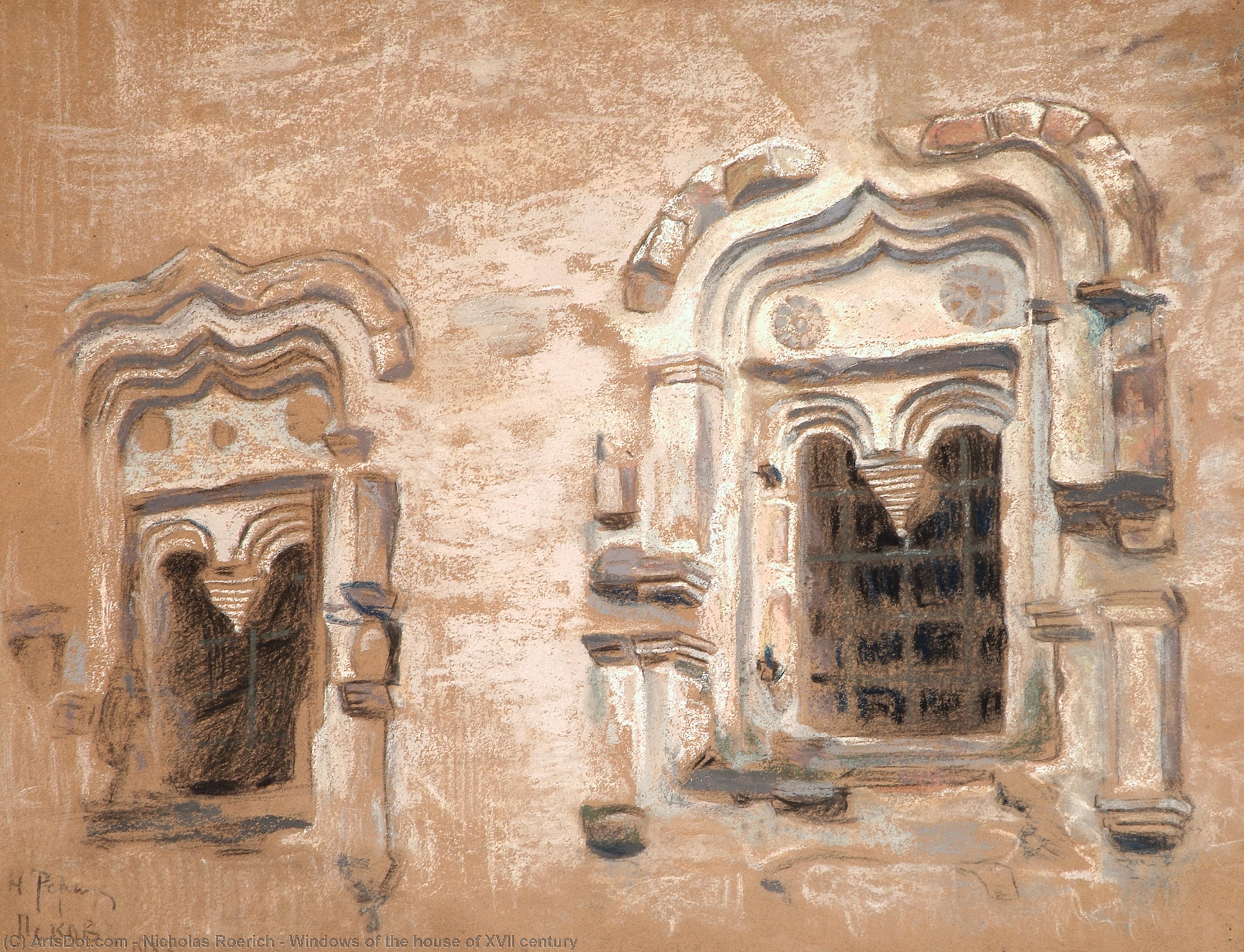 Windows Of The House Of Xvii Century — Nikola Roerić