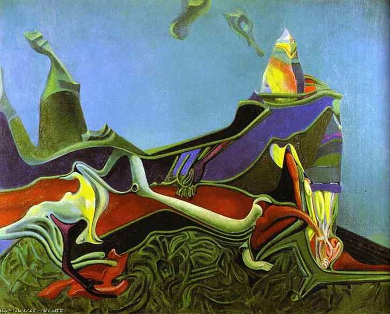 Landscape With Wheatgerm — Макс Эрнст