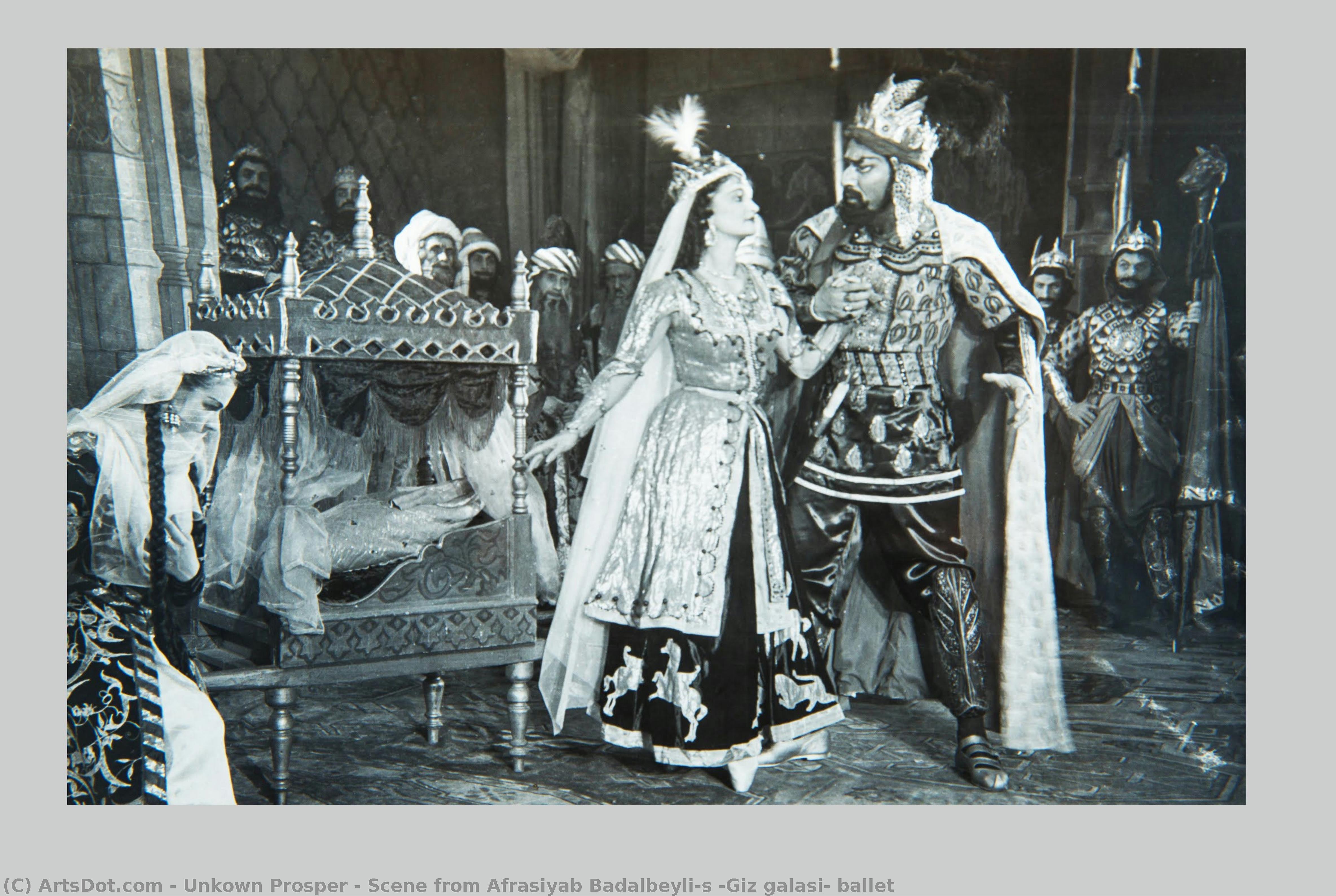 Scene From Afrasiyab Badalbeyli’s “giz Galasi” Ballet — Unkown Prosper