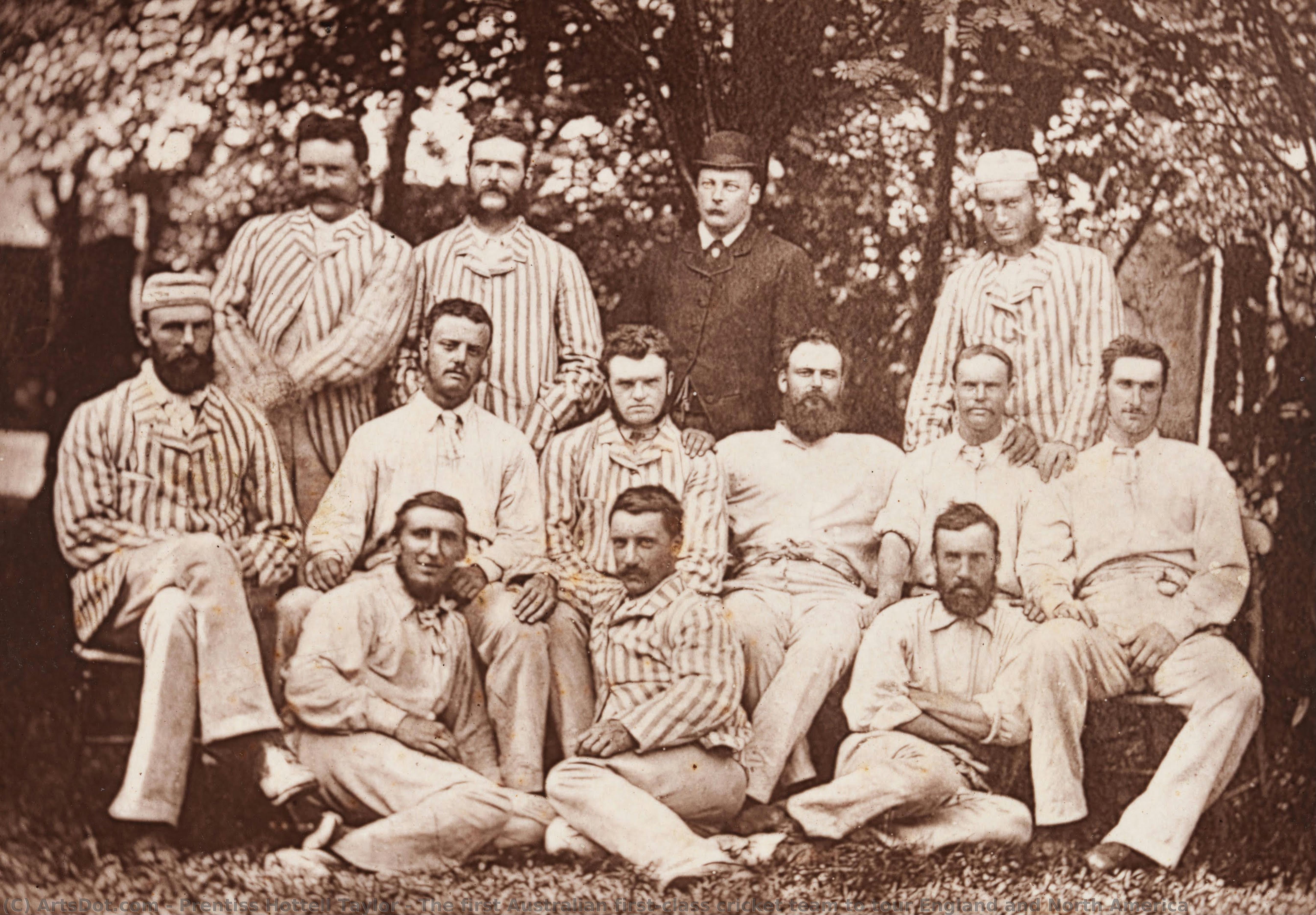 The First Australian First-class Cricket Team To Tour England And North America — Prentiss Hottell Taylor