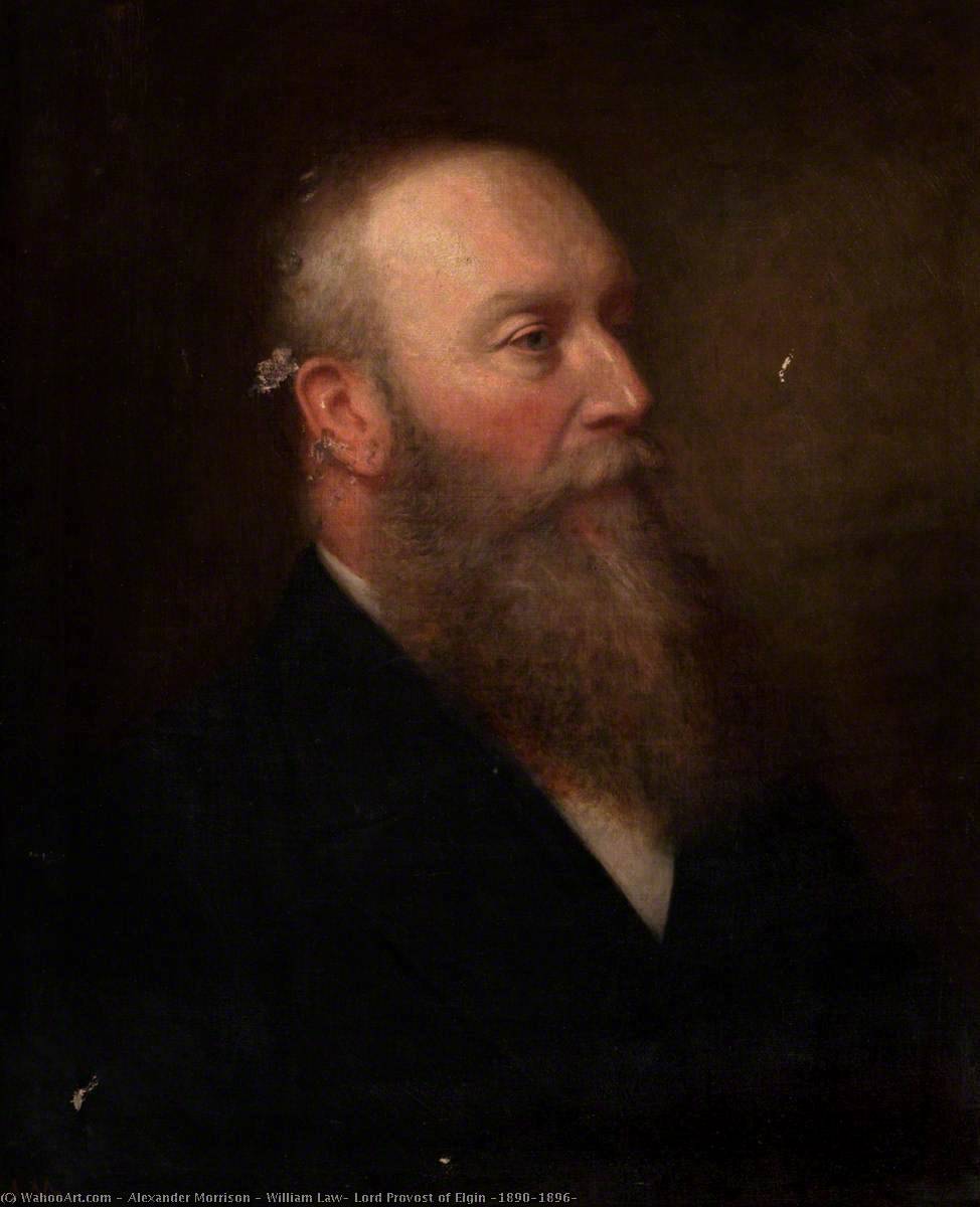 William Law, Lord Provost Of Elgin (1890–1896) — Alexander Morrison