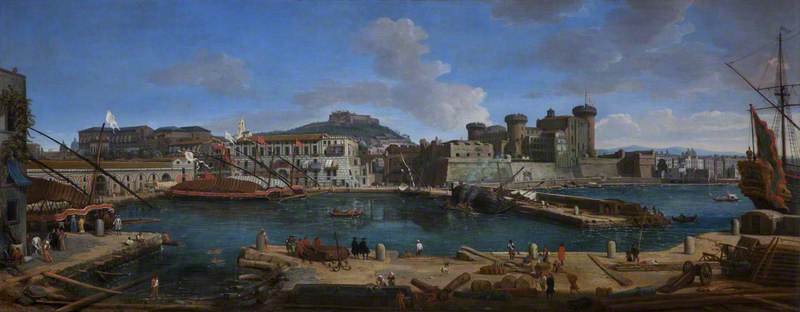 The Port Of Naples ‘la Darsena Delle Galere’ — Gaspare Vanvitelli