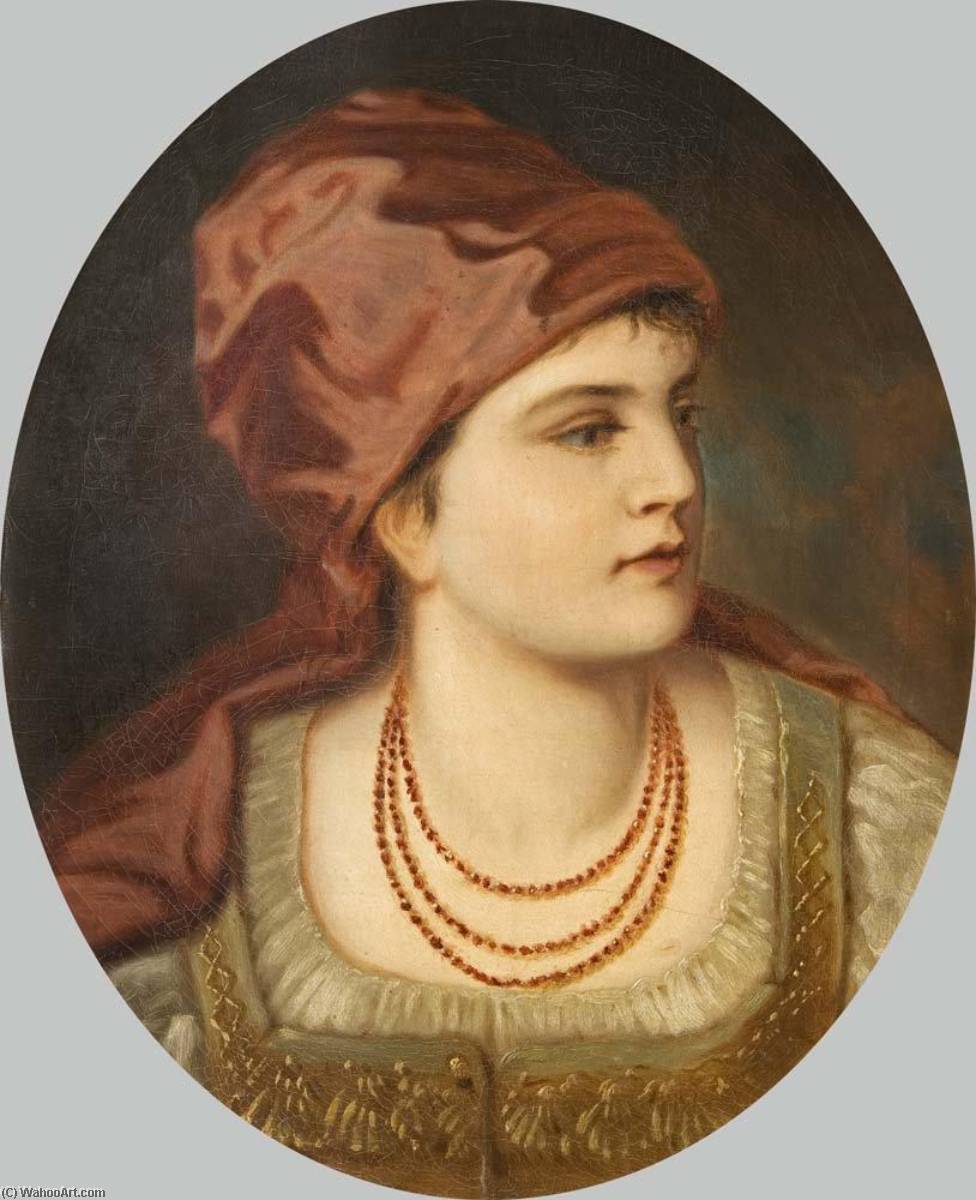 Niña En Traje Folclórico — Anton Ebert