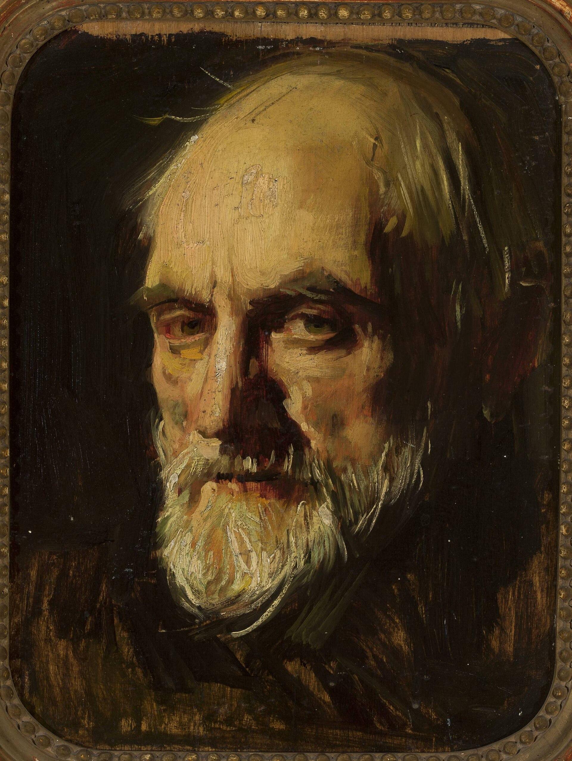 Portrait Of Zygmunt Dworzak (1867–1925), Painter — Konrad Krzyżanowski