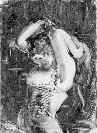 Woman Brushing Her Hair — John French Sloan