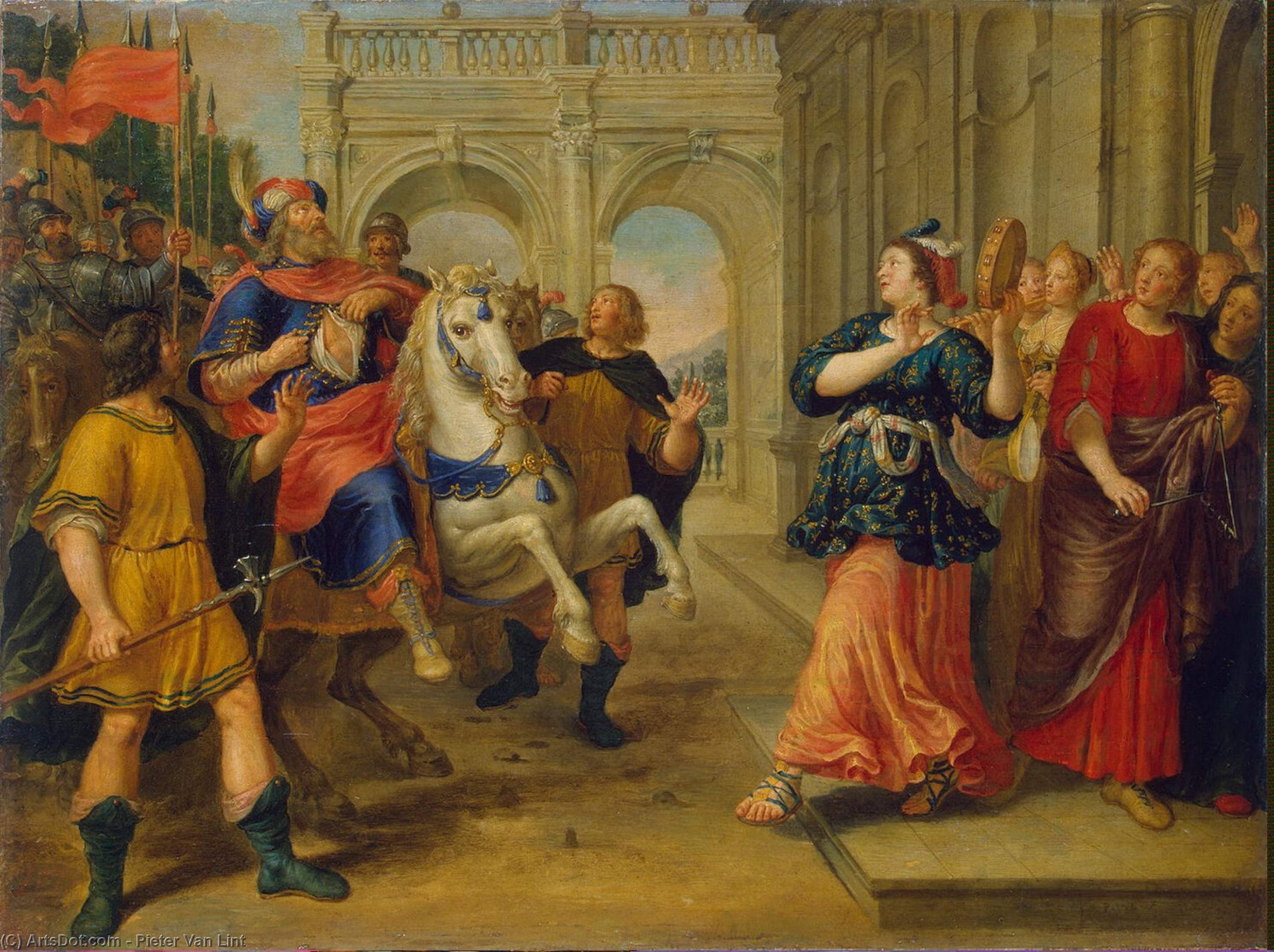 Jephthae's Daughter — Pieter Van Lint