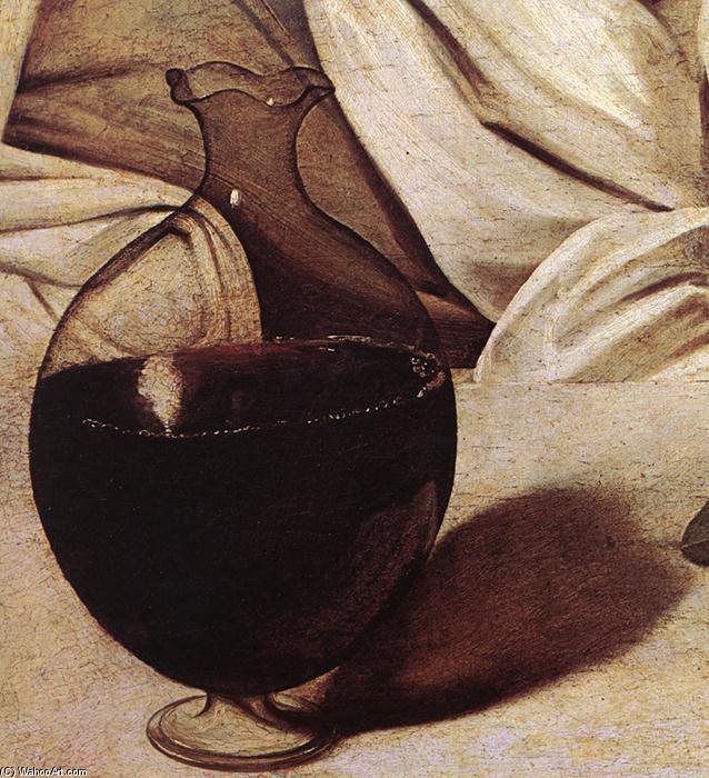 Bacchus (detail) — Caravaggio