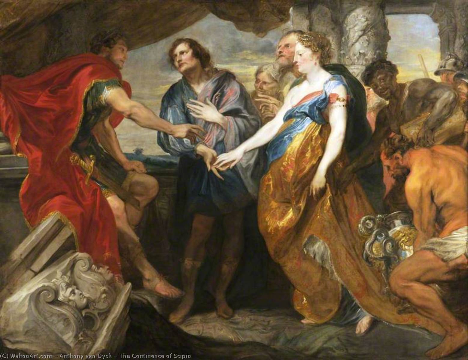 The Continence Of Scipio — Sir Anthony Van Dyck