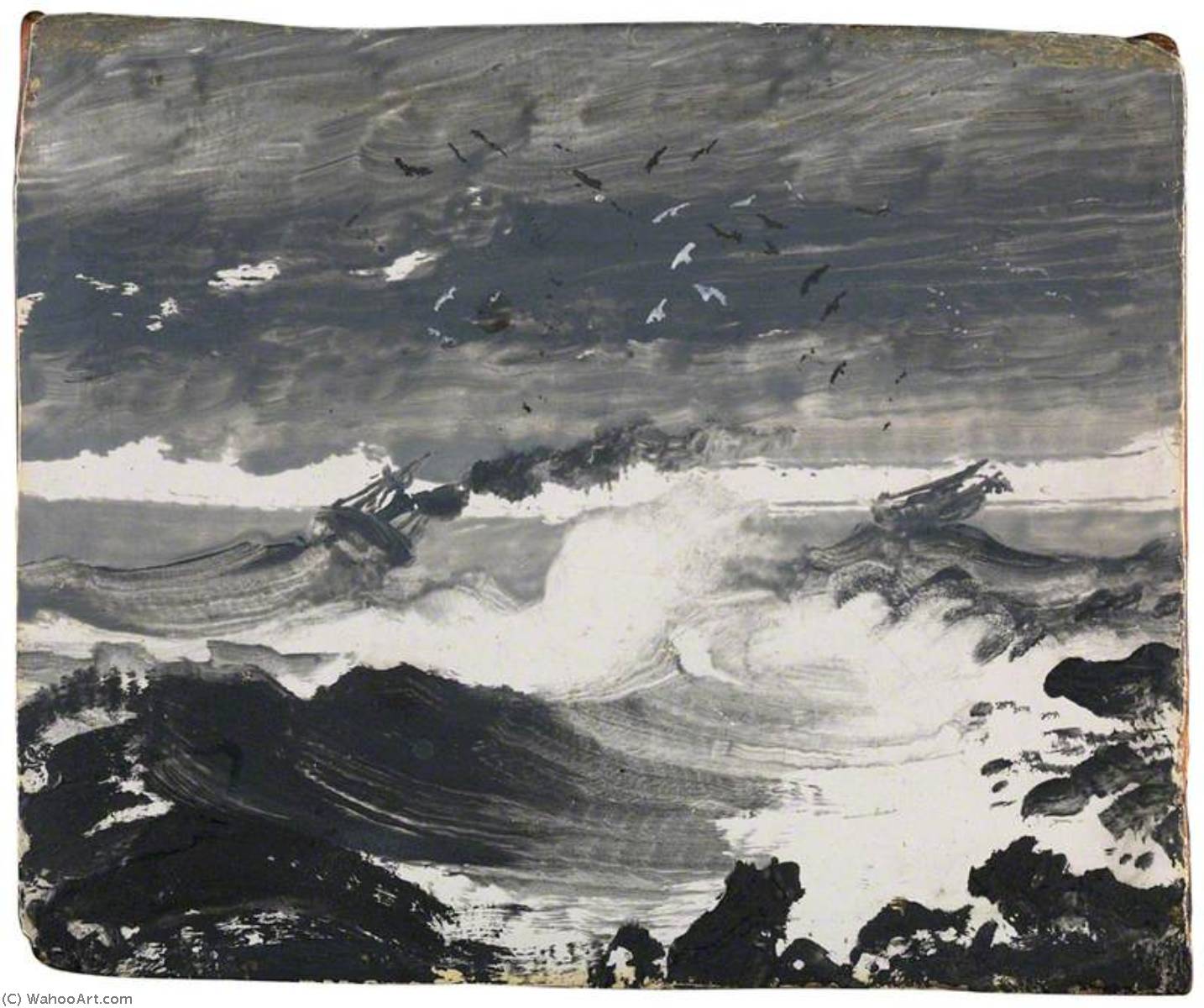The Tempest — Peder Balke