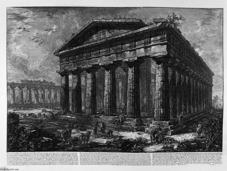 View Of The Temple Of Neptune — Giovanni Battista Piranesi