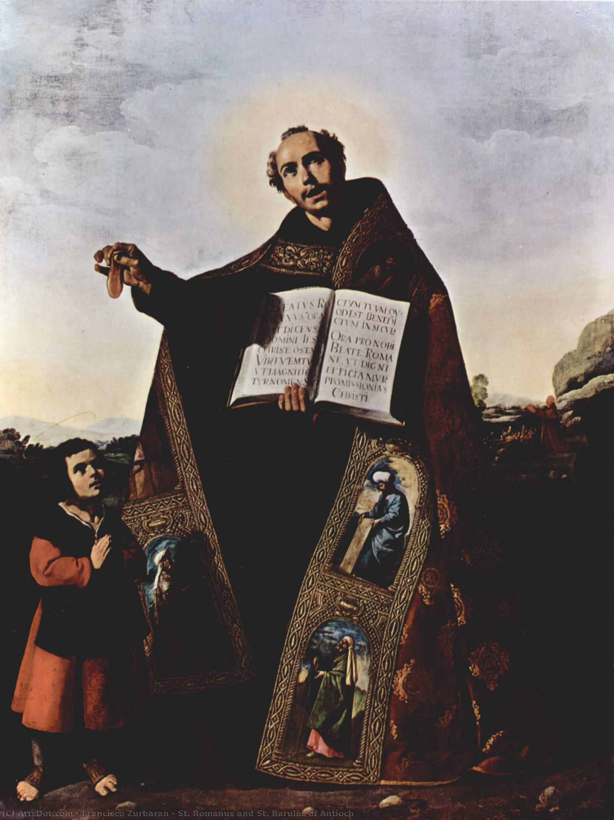 St. Romanus And St. Barulas Of Antioch — Франциско Де Зурабон