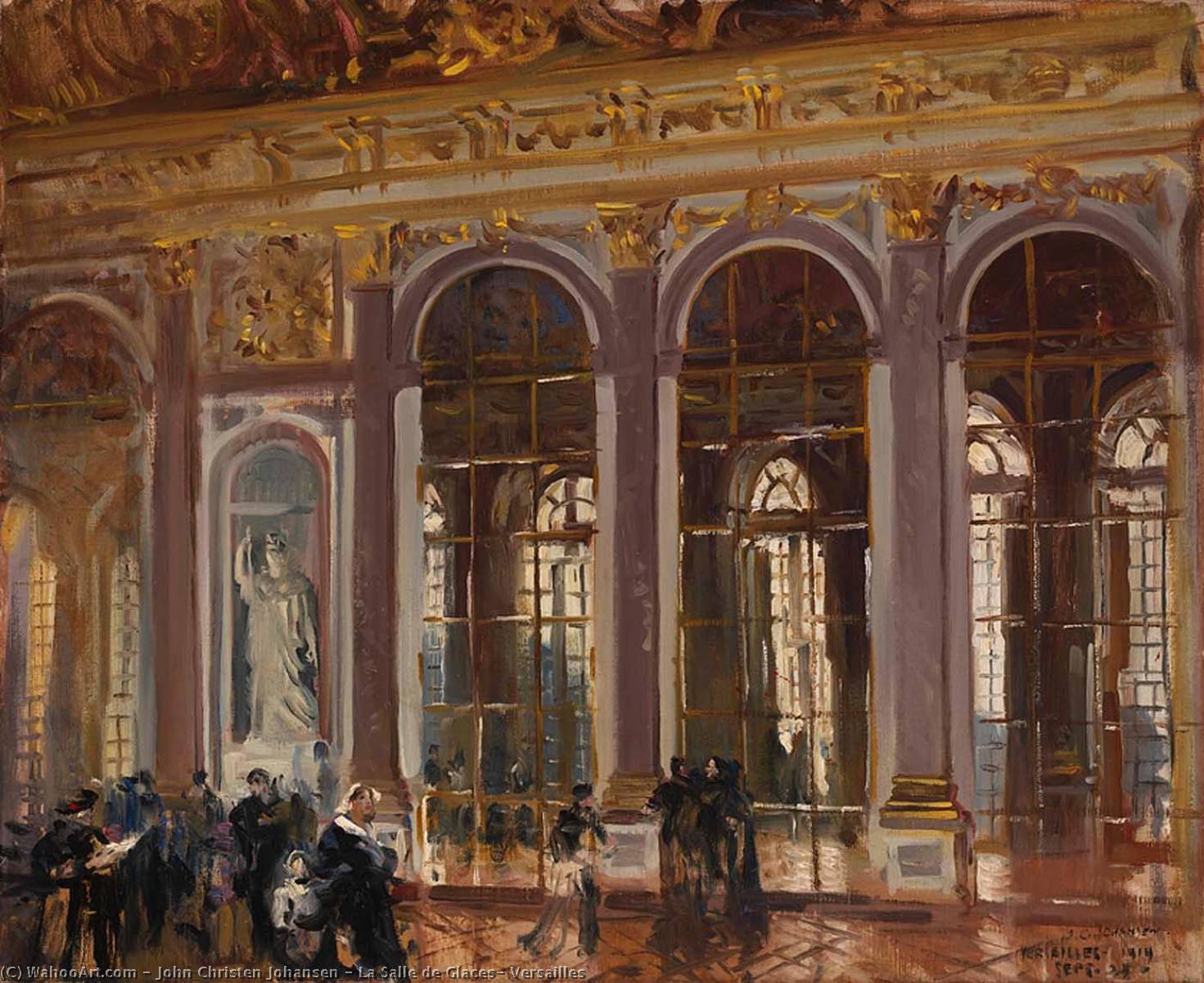 La Salle De Glaces, Versailles — John Christen Johansen