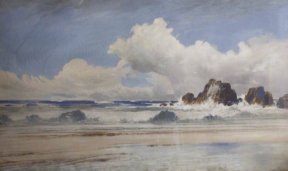 Devon Seascape — Frederick John Widgery
