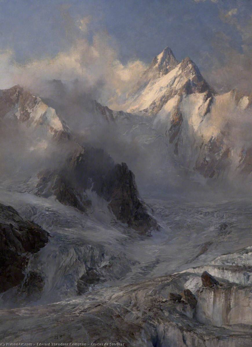 Glacier De Saleinaz — Эдвард Теодор Комптон