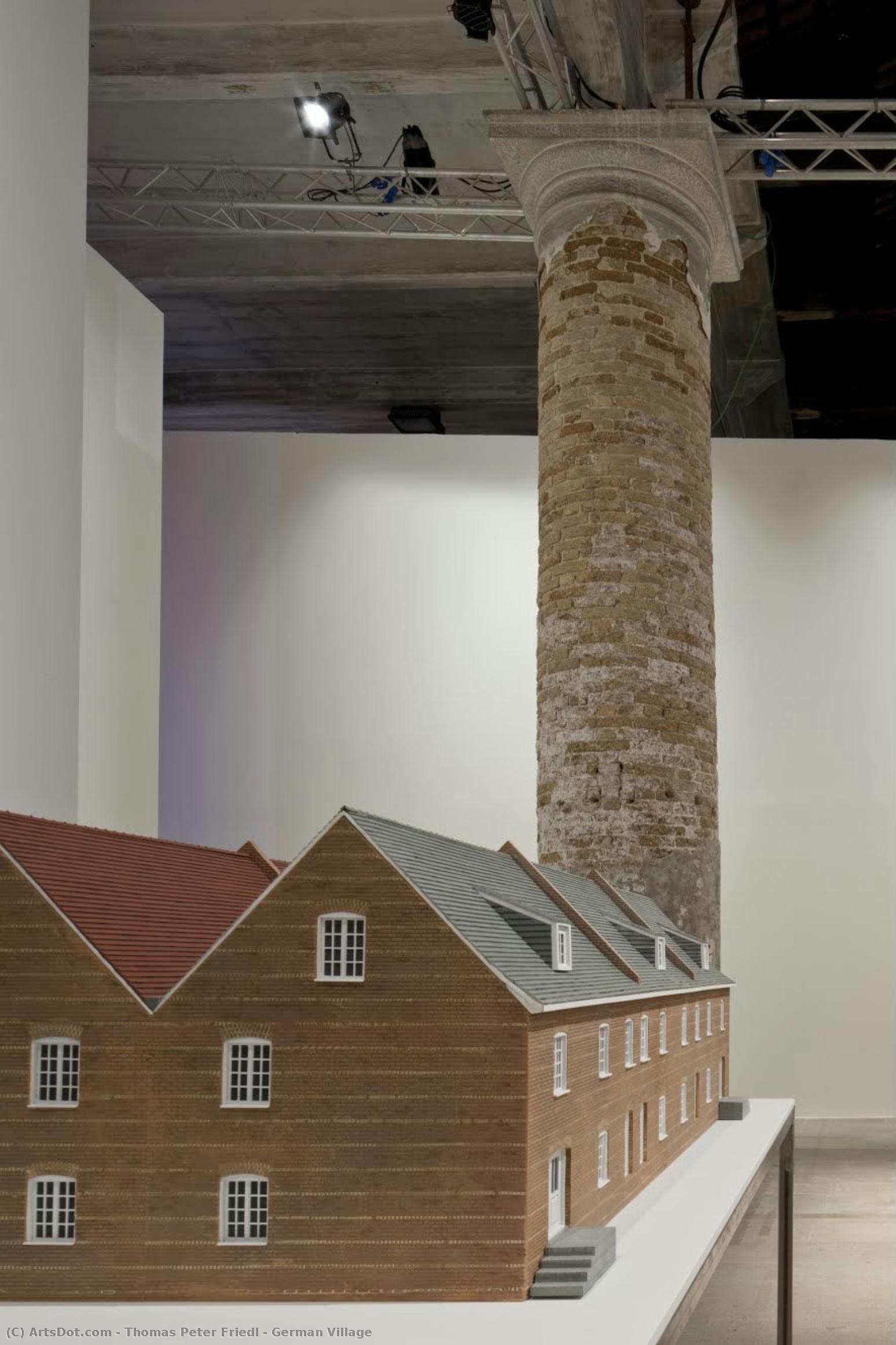 German Village — Thomas Peter Friedl