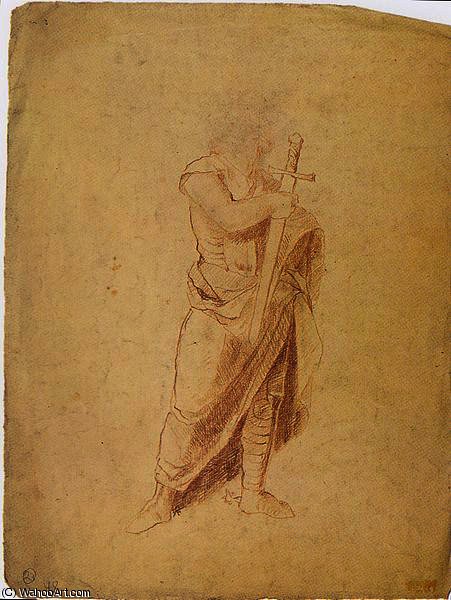 Knight With Sword — Albin Egger-lienz