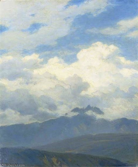 A View Of Mount Pilatus — Robert Zund