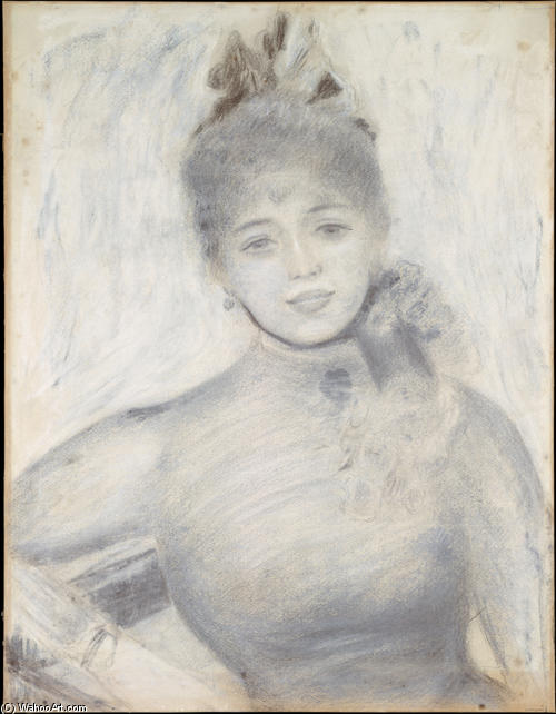 Portrait Of Séverine — Pierre-auguste Renoir