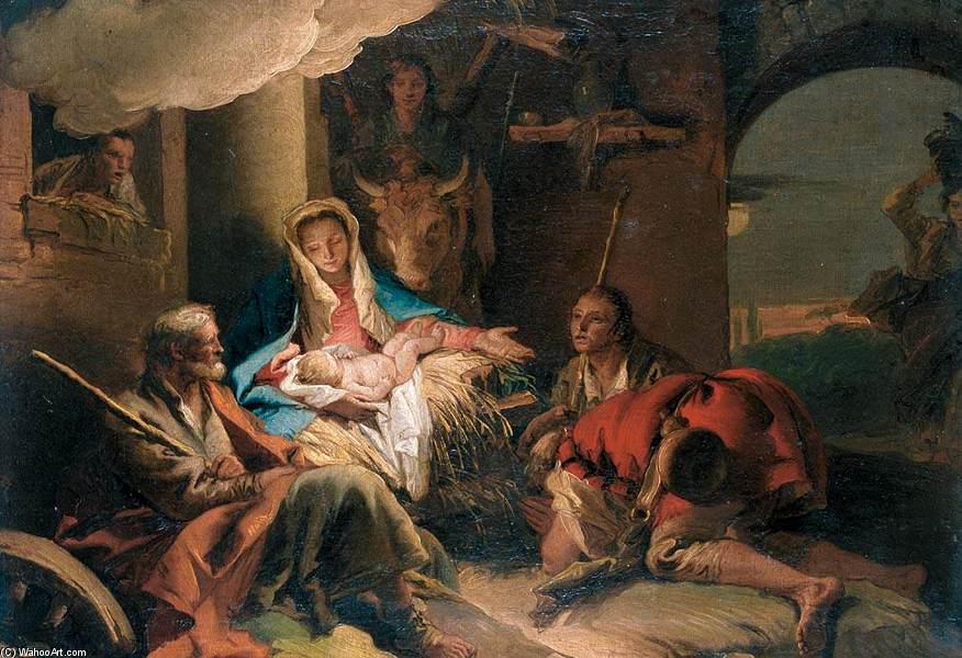 The Adoration Of The Shepherds — Giovanni Domenico Tiepolo