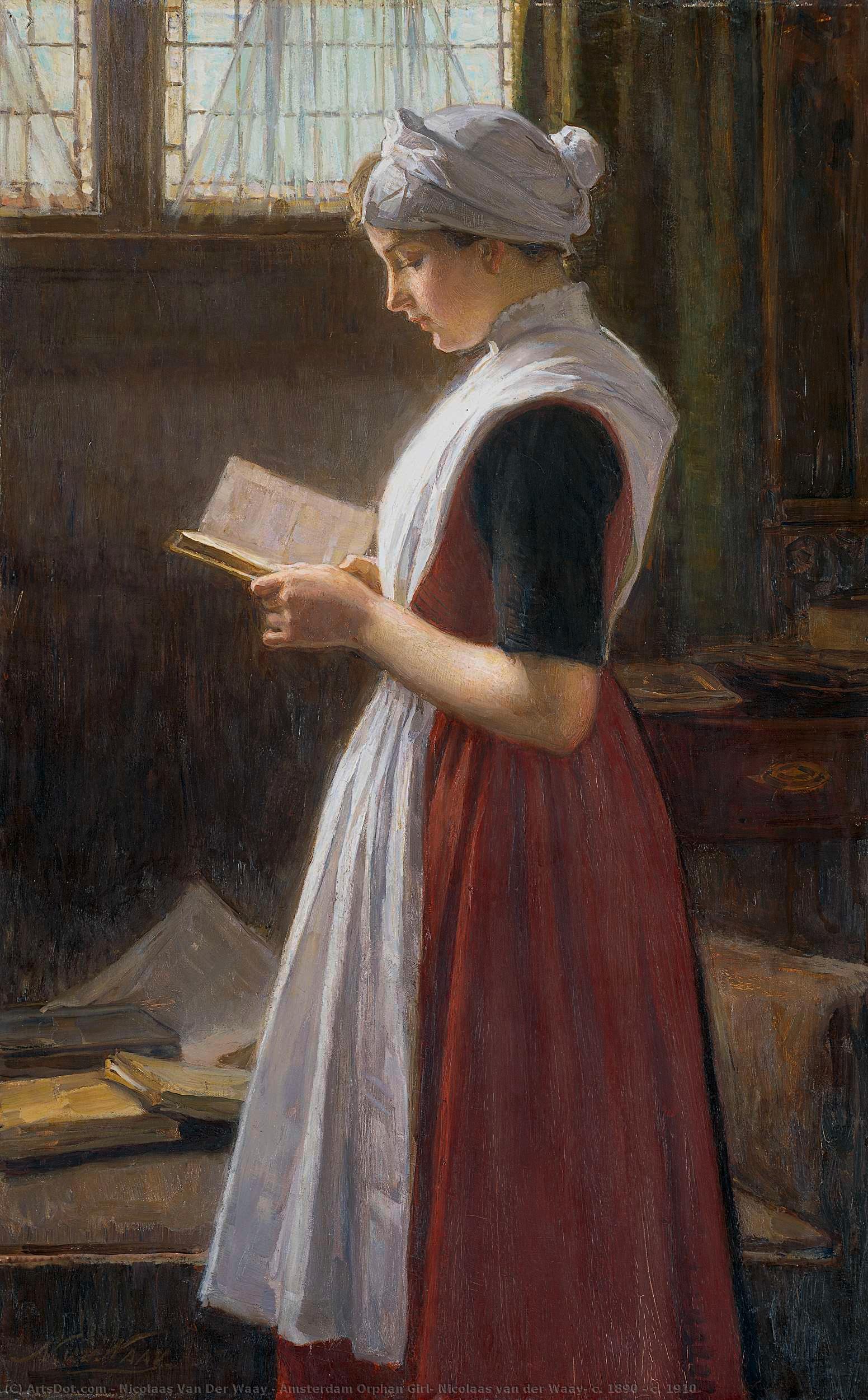 Amsterdam Orphan Girl, Nicolaas Van Der Waay, C. 1890 - C. 1910 — Nicolaas Van Der Waay