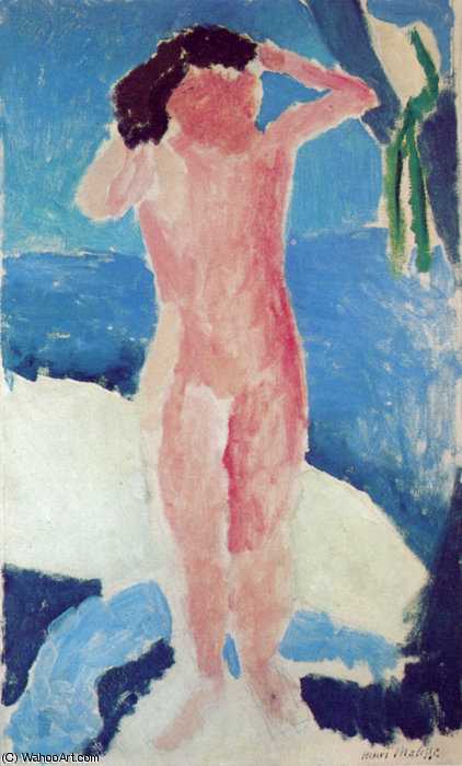 Nu Au Bord De La Mer Huile Sur Toile - (46) — Henri Matisse