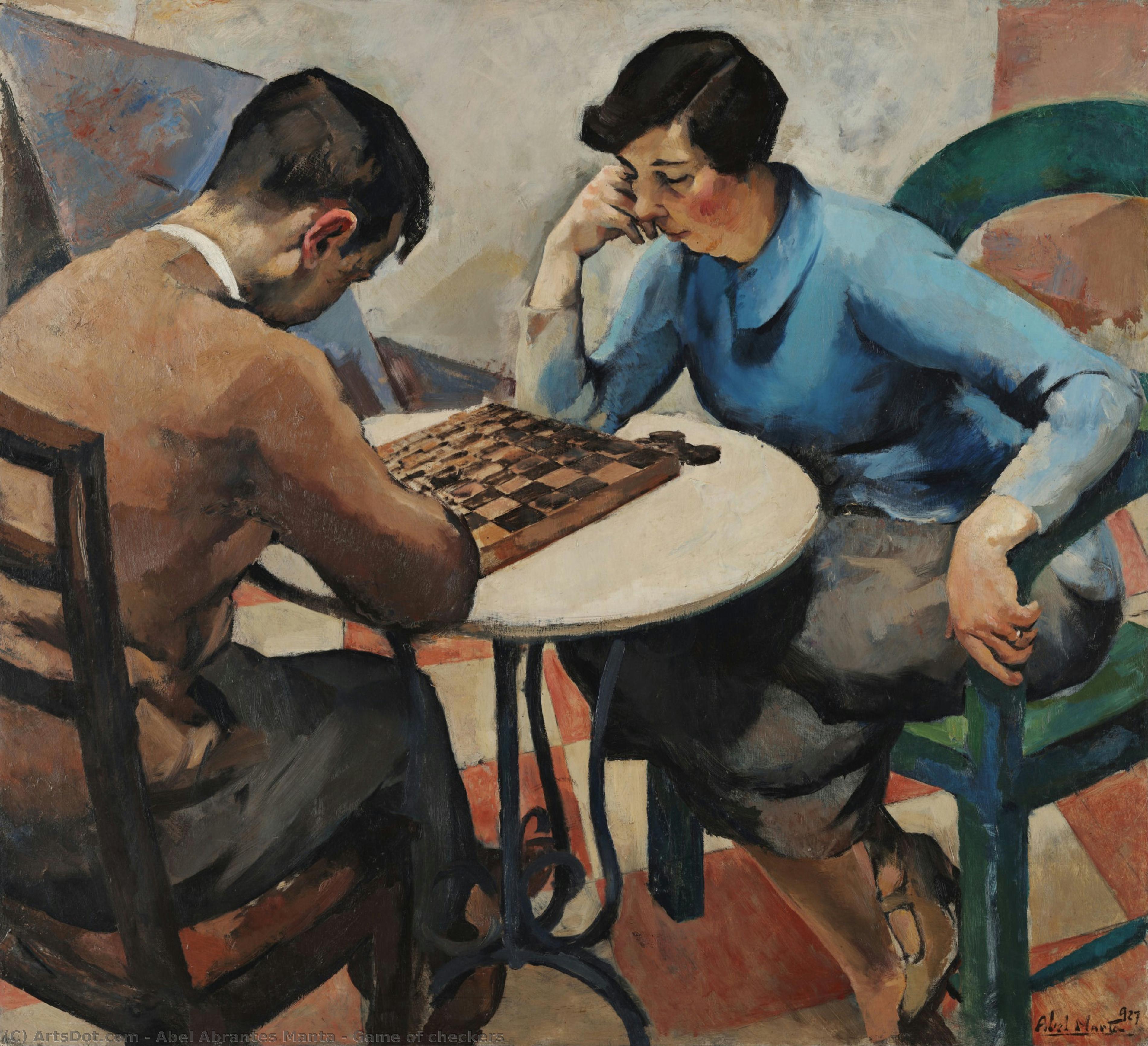 Game Of Checkers — Abel Abrantes Manta