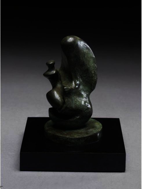 Maquette For Mother And Child; Hood — Henry Moore