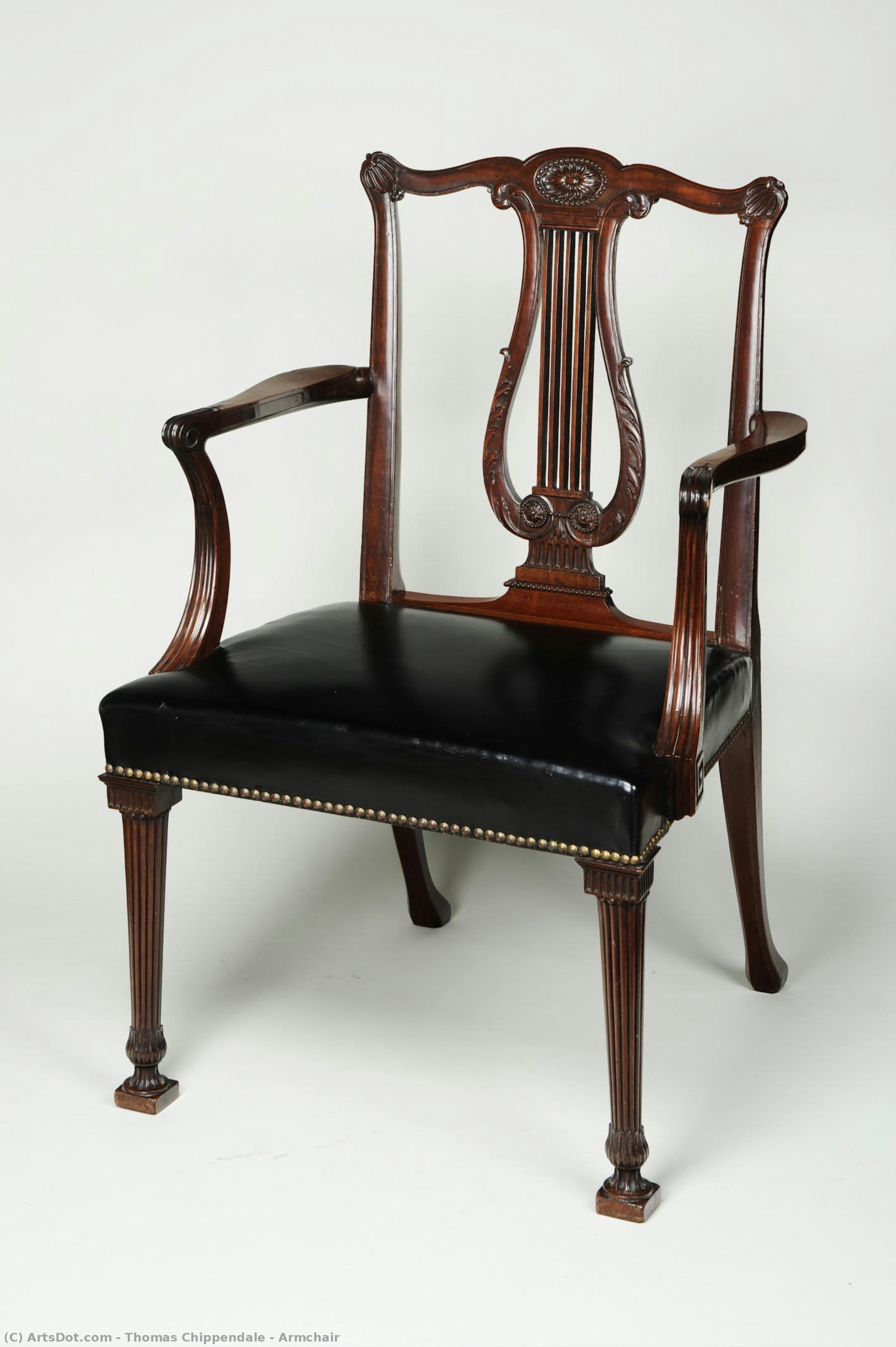 Armchair — Thomas Chippendale