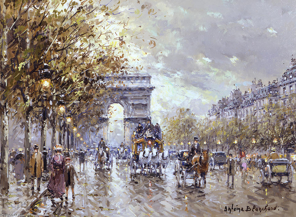 Paris L'arc De Triomphe — Antoine Blanchard (marcel Masson)