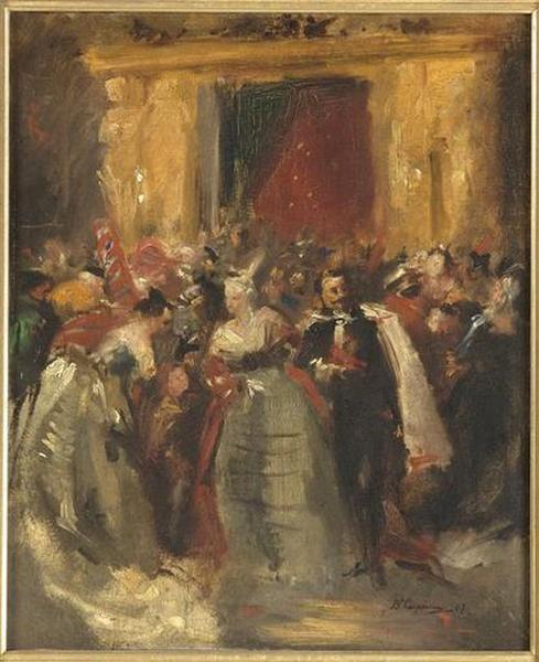 Bal Costume Au Palais Des Tuileries — Jean-baptiste Carpeaux