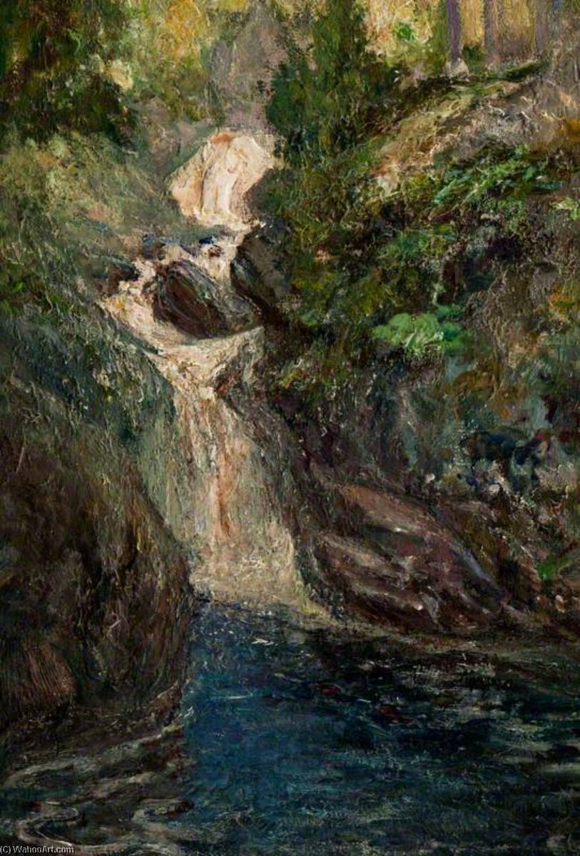 Highland Waterfall — George Bain