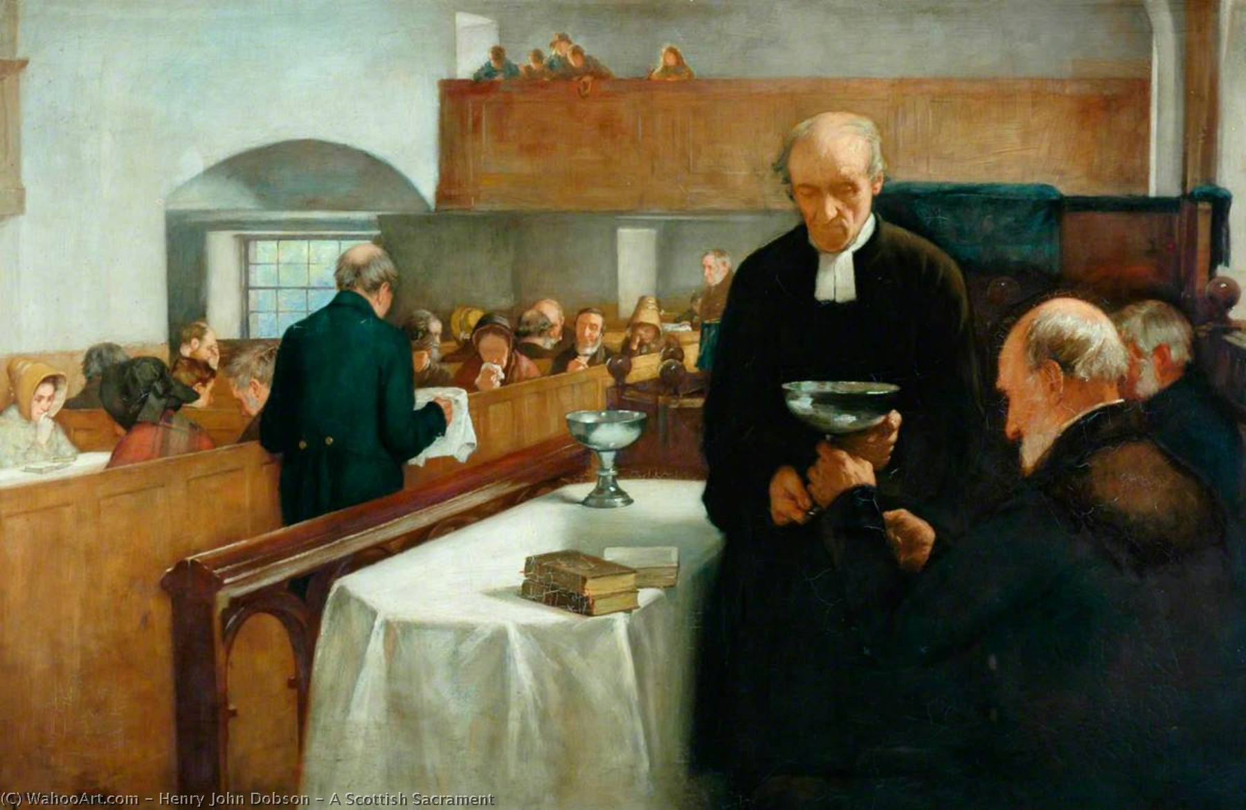 A Scottish Sacrament — Henry John Dobson