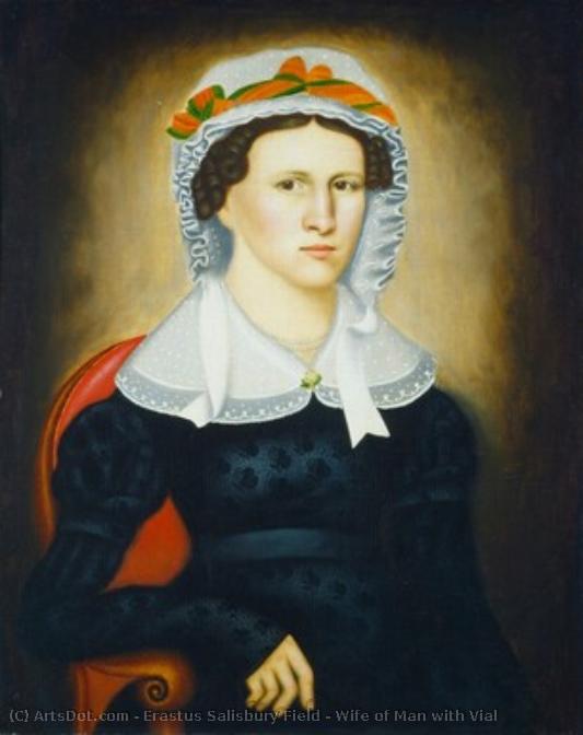 Wife Of Man With Vial — Erastus Salisbury Field