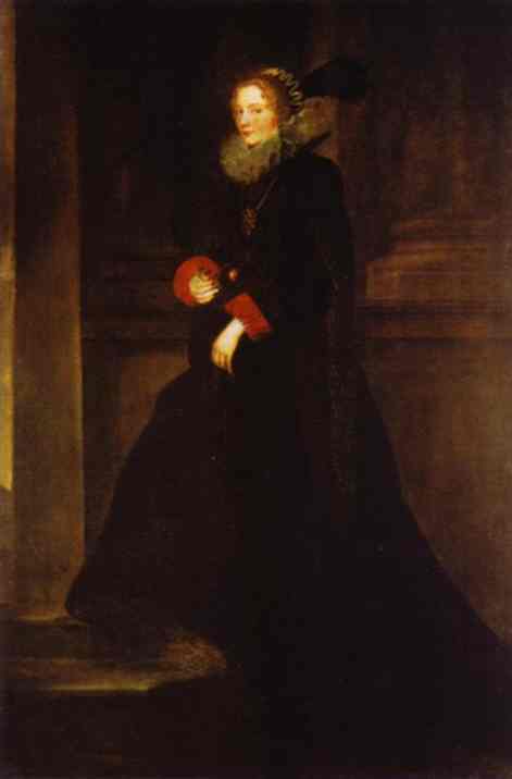 Portrait Of Marchesa Geronima Spinola — Sir Anthony Van Dyck