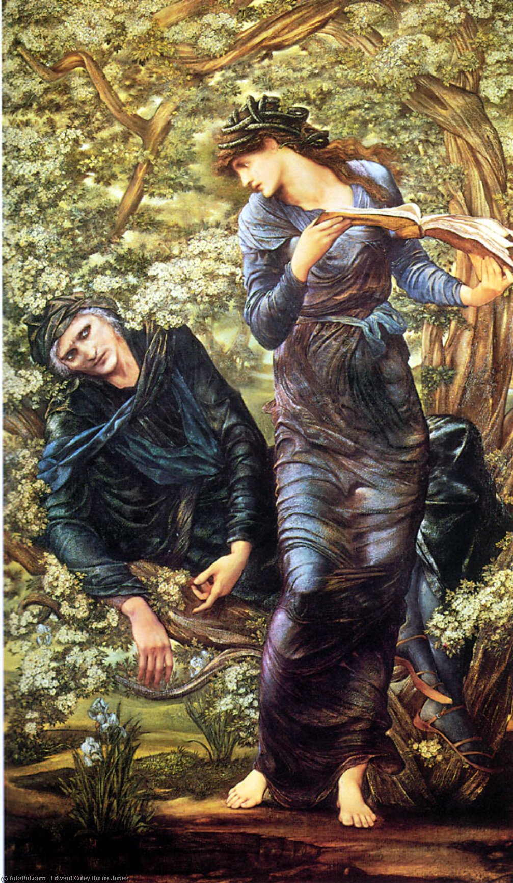 The Beguiling Of Merlin — Edward Coley Burne-jones