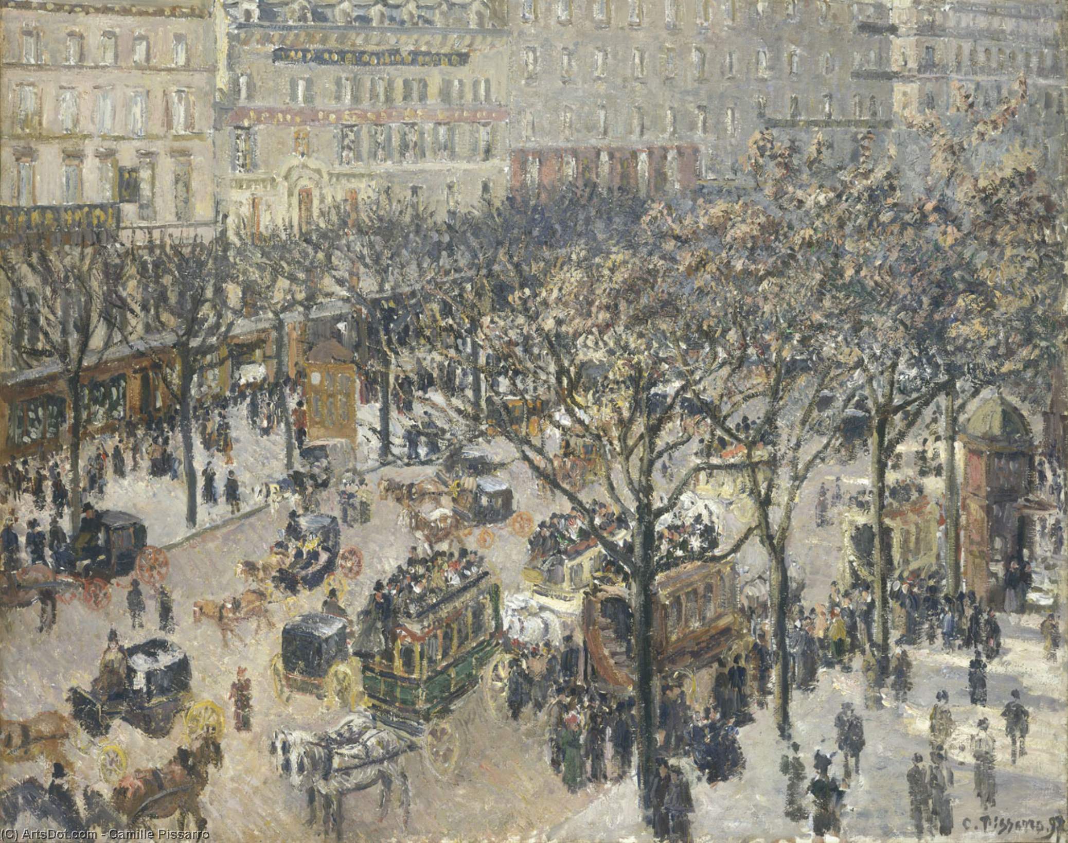 Rain Effects — Camille Pissarro