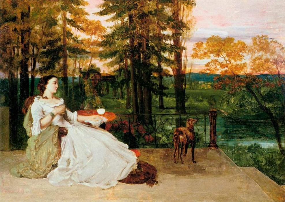 Mujer De Fráncfort — Gustave Courbet