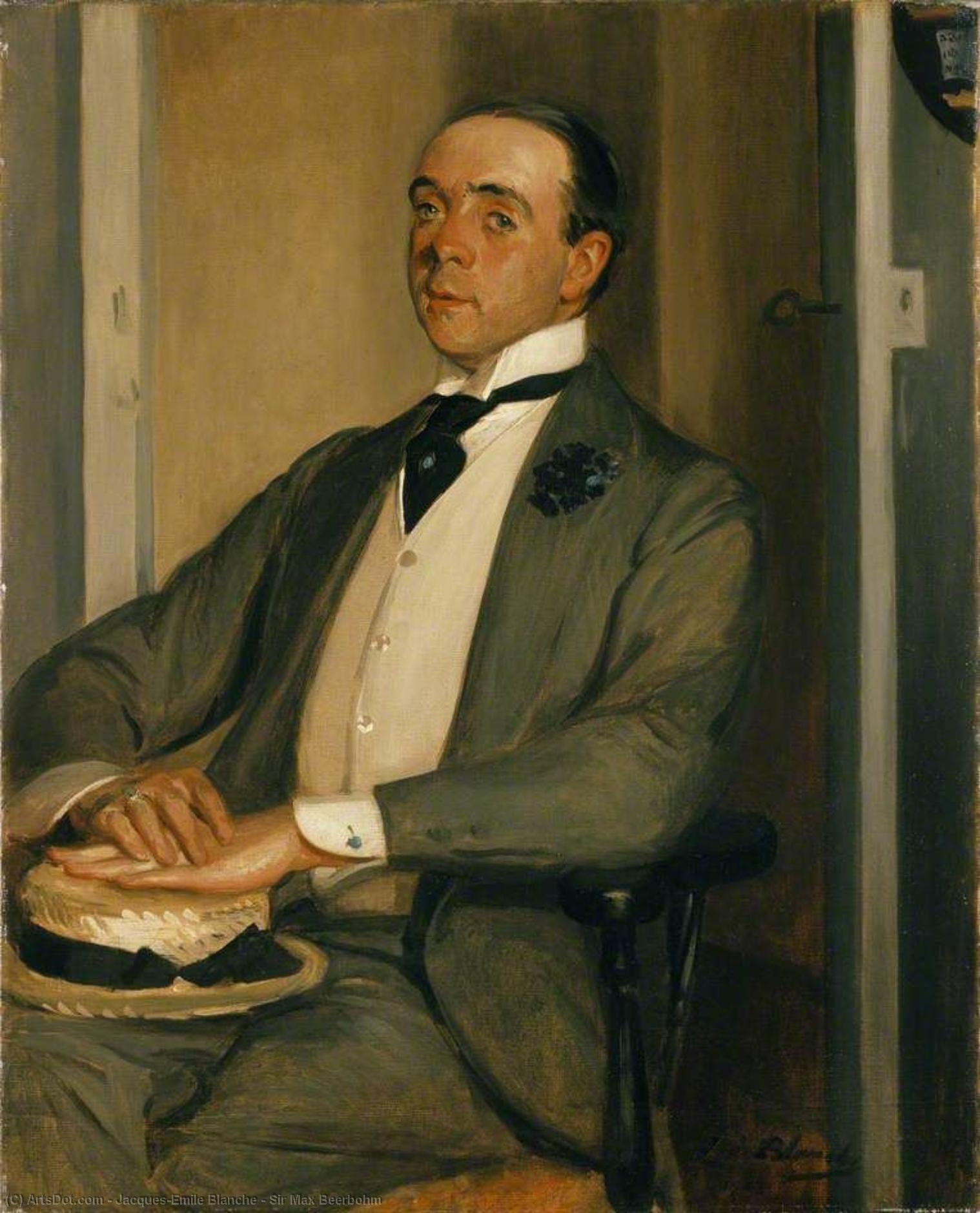 Sir Max Beerbohm — Жак-эмиль Бланш