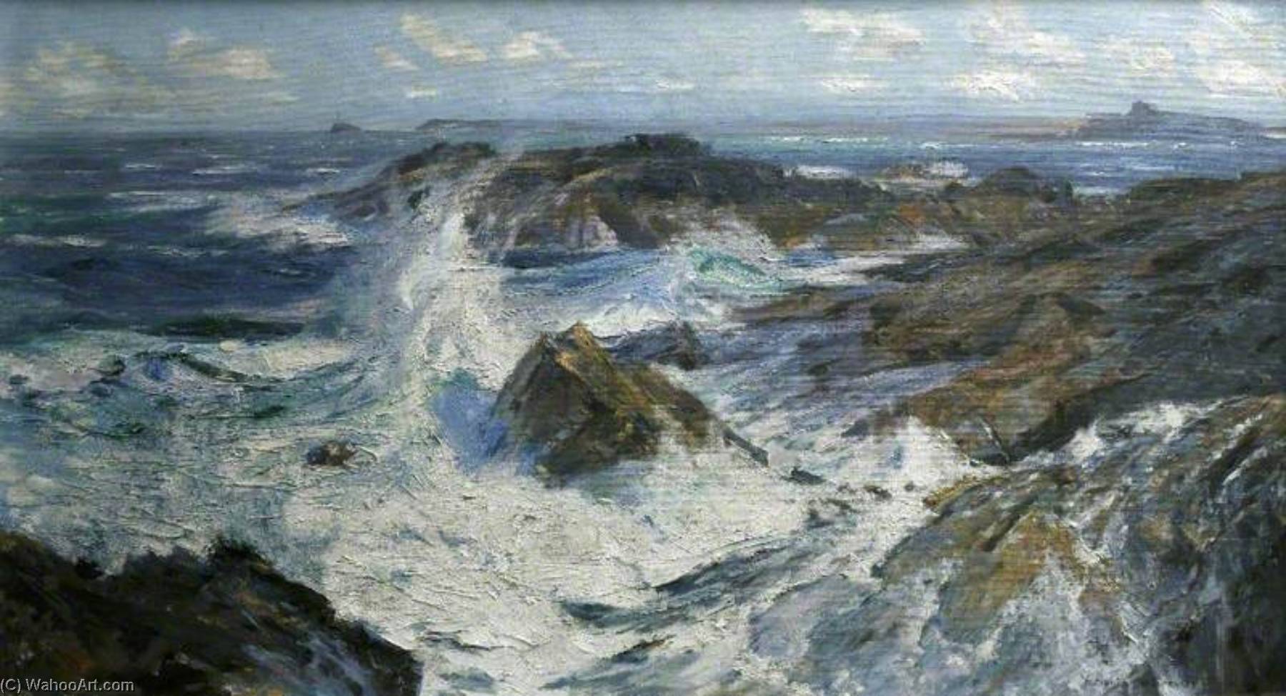 St Ives Bay From Clodgy — Robert Borlase Smart