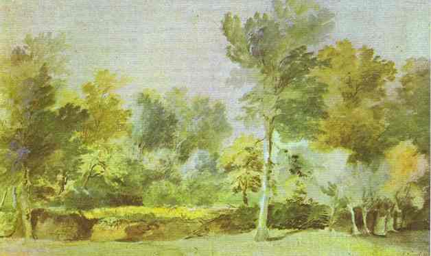 A Meadow, Surrounded By Trees — Антони Ван Дик