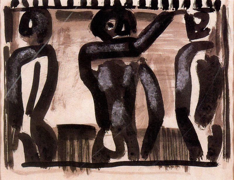 Project For The Reincarnation Of Father Ubu 2 — Georges Rouault