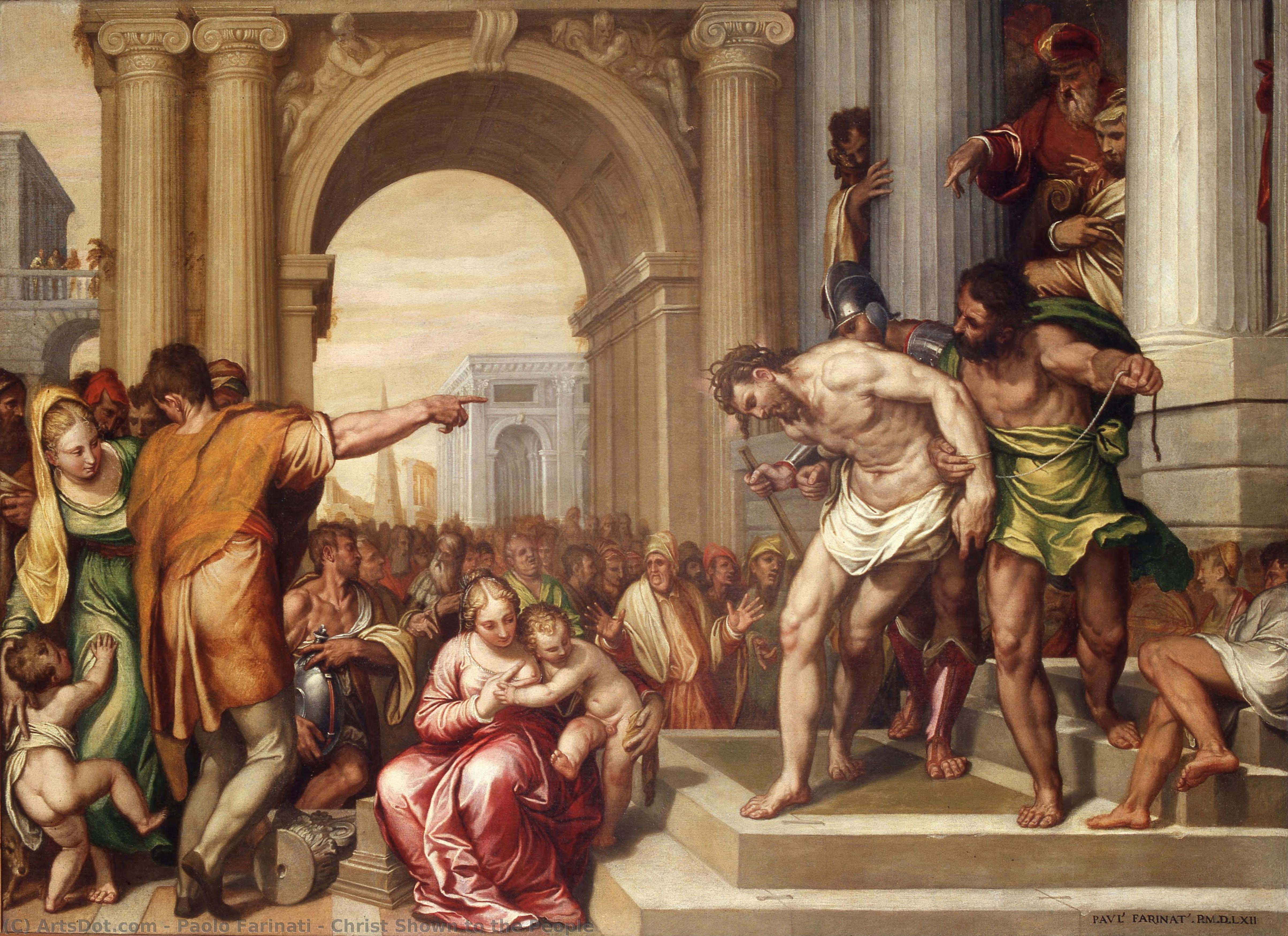 Christ Shown To The People — Paolo Farinati