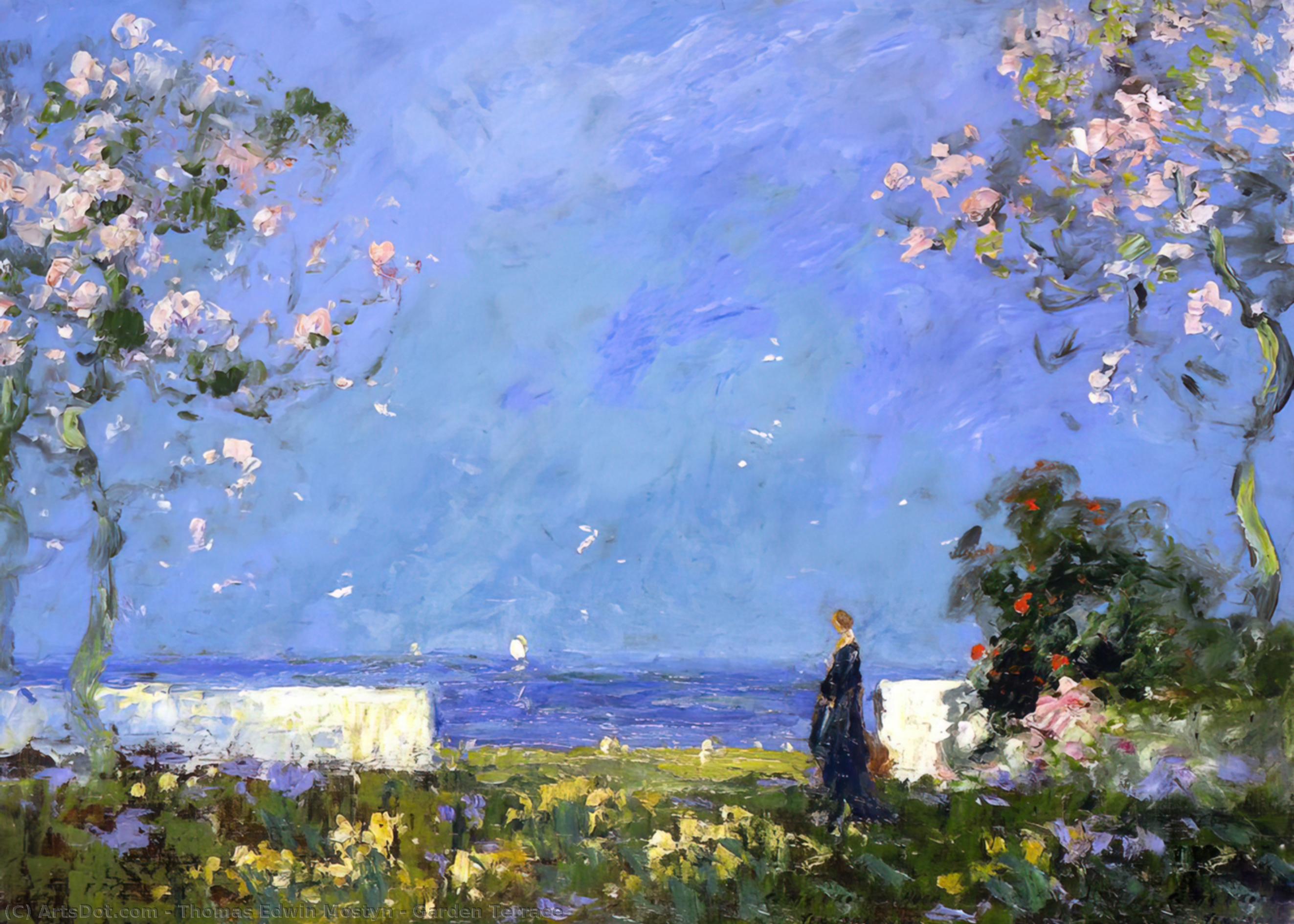 Garden Terrace — Thomas Edwin Mostyn