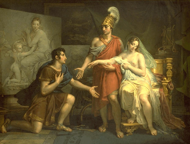 Alexandre Le Grand Cédant Campaspe À Apelle — Charles Meynier
