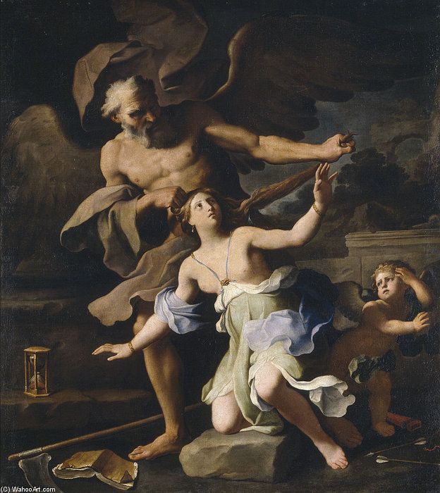 El Tiempo Destruyendo La Hermosura — Giovanni Domenico Cerrini