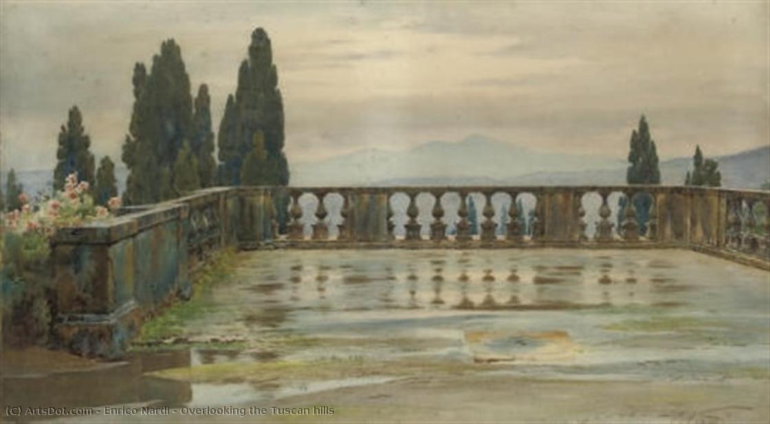 Overlooking The Tuscan Hills — Enrico Nardi