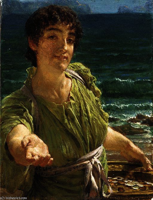 Una Carita — Lourens Alma Tadema